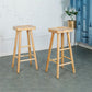 Industrial Solid Wood Bar Stool Backless Counter Stool for Living Room Clearhalo 'Bar Furniture' 'Bar Stools' 'bar_stools' 'furn' 'furn_bar_stools' 'Furniture' 'Kitchen & Dining Furniture' 1200x1200_c7552b0f-b0bc-486a-9bb2-95947d6645f1