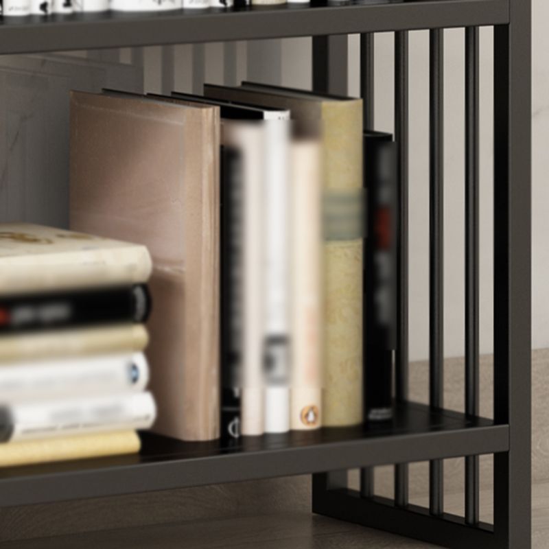 Modern Style Metal Bookshelf Vertical Open Shelf Bookcase for Home Clearhalo 'Bookcases' 'furn' 'furn_bookcases' 'Furniture' 'furniture_bookcases' 'kitchen' 'kitchen_bookcases' 'Living Room Furniture' 'Office Furniture' 1200x1200_c755d795-69a3-4668-be90-84699a225fd4