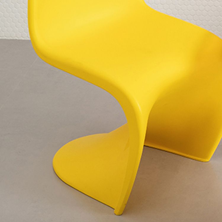 Scandinavian Style Plastic Chair Set Dining Room Solid Back Side Chairs Clearhalo ' kitchen&dining_furn' 'Dining Chairs' 'Dining Tables & Seating' 'dining_chair' 'Furniture' 'furniture_dining_chair' 'Kitchen & Dining Furniture' 'kitchen' 1200x1200_c756ad61-3534-47f8-8cd9-1c291b76b15d