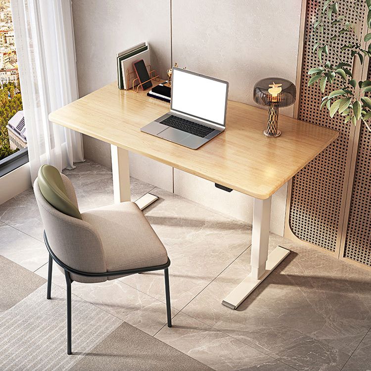 23.62 "W Industrial Writing Desk rechthoekig Wit Office Desk