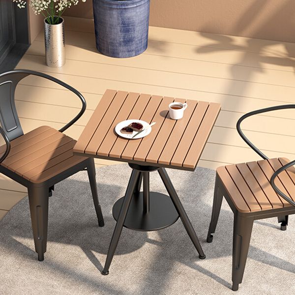 Industrial Dining Room Table Pedestal Table for Home Kitchen Dinner,21.7"L x 21.7"W Clearhalo ' dining_table' 'Dining Tables & Seating' 'Dining Tables' 'furn' 'furn_dining_table' 'Furniture' 'furniture_dining_table' 'Kitchen & Dining Furniture' 'kitchen&dining_furn' 'kitchen' 'kitchen_dining_table' 1200x1200_c75a4f3e-a5c8-4008-93cc-510819a11bf9