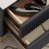 Stone TV Stand Console Enclosed Storage TV Media Console with 4 Drawers Clearhalo 'furn' 'furn_tv_stands_entertainment_centers' 'Furniture' 'Living Room Furniture' 'TV Stands & Entertainment Centers' 'TV Stands & Media Storage Furniture' 'tv_stands_entertainment_centers' 1200x1200_c75b8175-f289-45c3-ac0a-4938841bc276