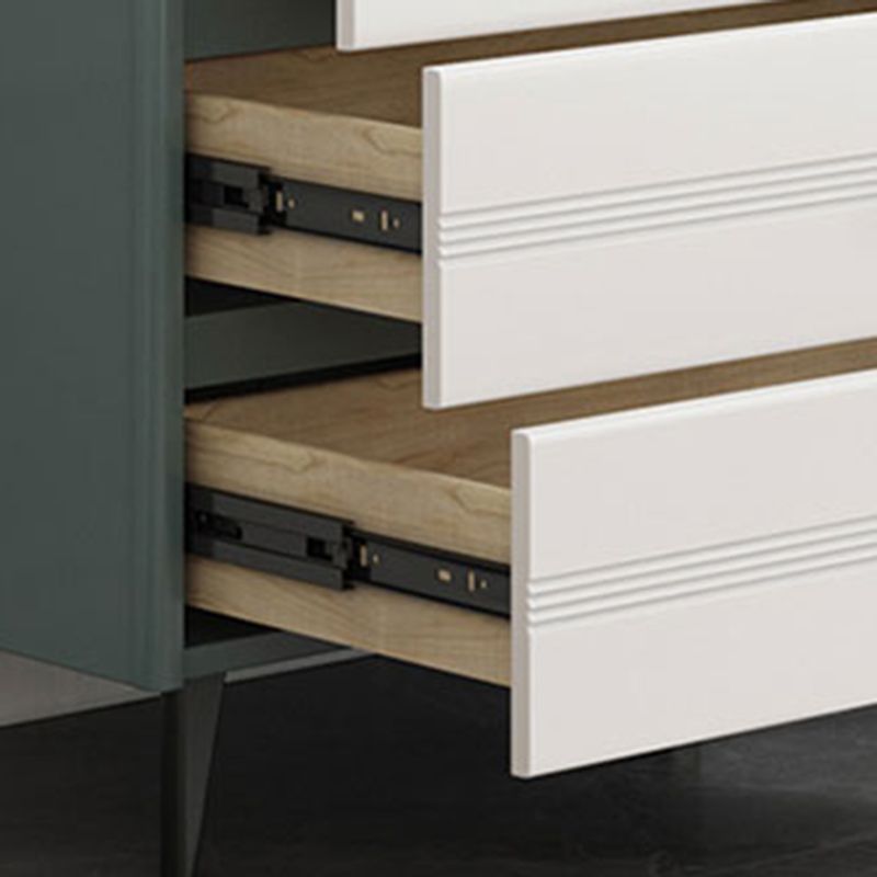 Rectangle Accent Chest with Soft Close Drawers Scratch Resistant Chest