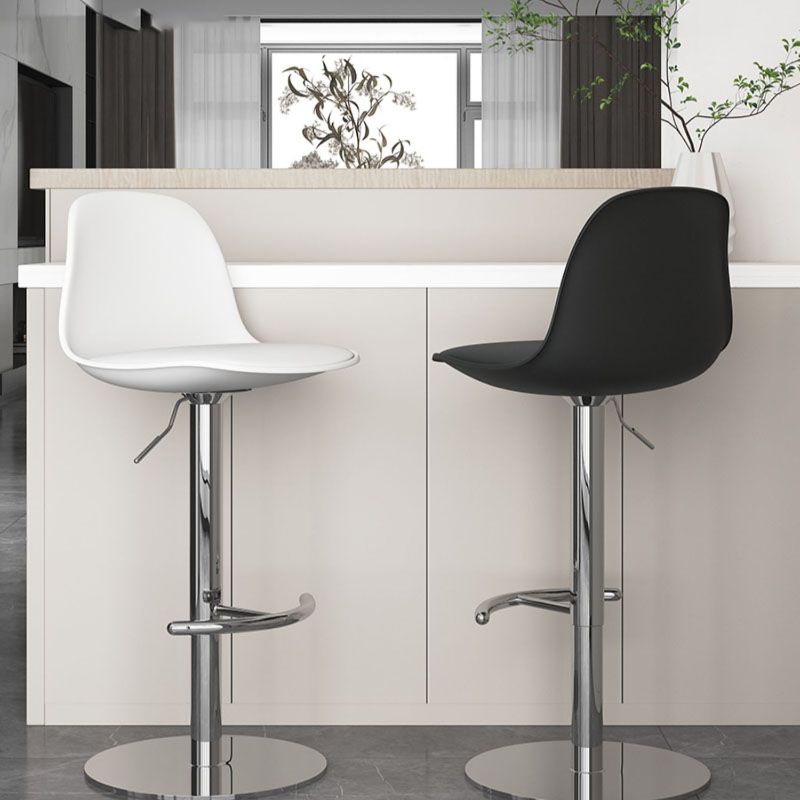 Contemporary Style Metal Bar Stool Footrest Counter Stool for Bristol