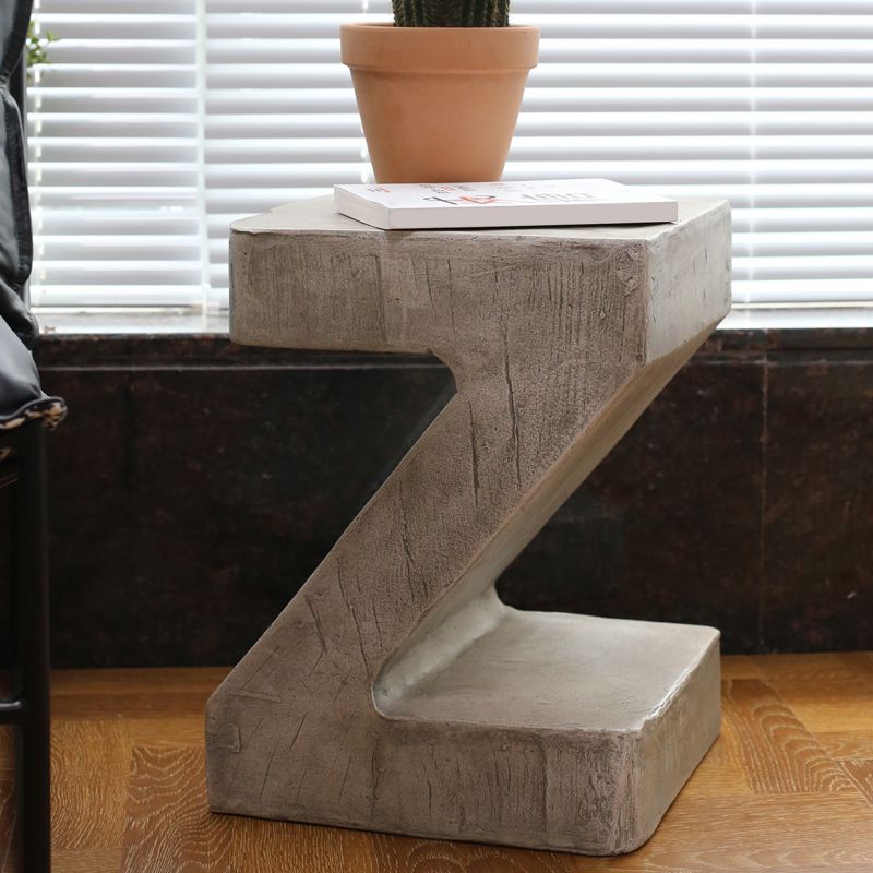 Concrete Free-Form End Table No Distressing Living Room Side Table Clearhalo 'Coffee & Accent Tables' 'End & Side Tables' 'end_side_tables' 'furn' 'furn_end_side_tables' 'Furniture' 'Living Room Furniture' 1200x1200_c760e5ac-f0b4-4e99-a9b2-c41ea825b840