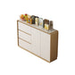 Contemporary Style Adjustable Shelving Wood Sideboard Cabinet with Cabinets and Drawers