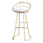 Contemporary Low Back Bar Stools Metal Barstool with Cushion for Bar Clearhalo 'Bar Furniture' 'Bar Stools' 'bar_stools' 'furn' 'furn_bar_stools' 'Furniture' 'Kitchen & Dining Furniture' 1200x1200_c7625758-fc4d-4152-9b63-bccf1d8984bc