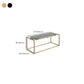 Solid Wood Rectangular Coffee Table Contemporary 1 Single Iron Frame Cocktail Table Clearhalo 'Coffee & Accent Tables' 'Coffee Tables' 'coffee_tables' 'furn' 'furn_coffee_tables' 'Furniture' 'Living Room Furniture' 1200x1200_c7689ec6-4930-4b55-97e9-1d7d78f626d3
