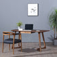 30" H Ash Office Desk Contemporary Writing Desk in Matte Finish Clearhalo 'furn' 'furn_office_desk' 'Furniture' 'Office Desks' 'Office Furniture' 'office_desk' 1200x1200_c769df8f-58c0-4251-b76d-519b94a10b39