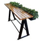 Industrial Style Solid Wood Pub Dining Set 1/2/3 Pcs Rectangular Pub Set for Home