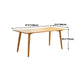 Solid Wood Dining Table Modern Brown Dining Table with 4 Legs Clearhalo 'Dining Tables & Seating' 'Dining Tables' 'dining_table' 'furn' 'furn_dining_table' 'Furniture' 'furniture_dining_table' 'Kitchen & Dining Furniture' 1200x1200_c76f70a1-013a-415c-88c4-8208ffe9f024