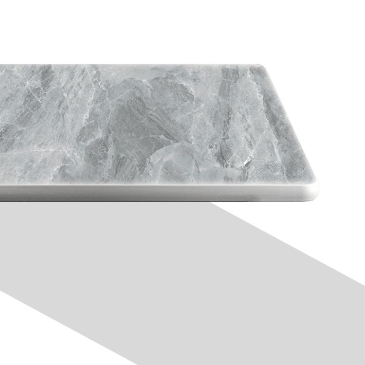 Glam L-Shape Writing Desk Stone Desktop with Solid Wood Table Leg Clearhalo 'furn' 'furn_office_desk' 'Furniture' 'Office Desks' 'Office Furniture' 'office_desk' 1200x1200_c770680e-172e-4d5c-9151-df797858a2bc