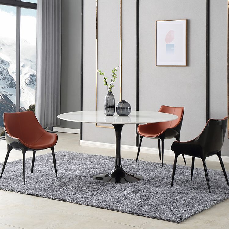 Modern 1/3/4 Pieces Dining Sintered Stone Dining Table Set for Kitchen Clearhalo 'Dining Room Sets' 'Dining Tables & Seating' 'dining_room_set' 'furn' 'furn_dining_room_set' 'Furniture' 'furniture_dining_room_set' 'Kitchen & Dining Furniture' 'kitchen&dining_furn' 'kitchen' 1200x1200_c771d30e-4d15-4d66-8567-35443cdf6c0d