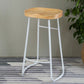 Contemporary Wood Seat Bar Stool Metal Bar Stool for Home Use Clearhalo 'Bar Furniture' 'Bar Stools' 'bar_stools' 'furn' 'furn_bar_stools' 'Furniture' 'Kitchen & Dining Furniture' 1200x1200_c7753f2e-d83a-4e75-9d12-684ed7d6597d