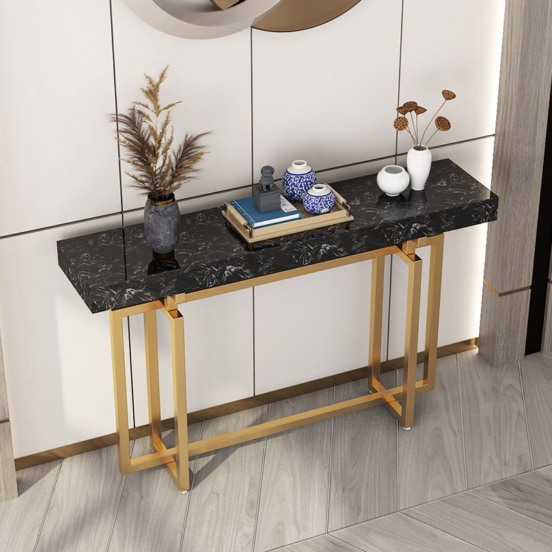 Tavola della console divano alta 31,5 "con console top in marmo per Hall