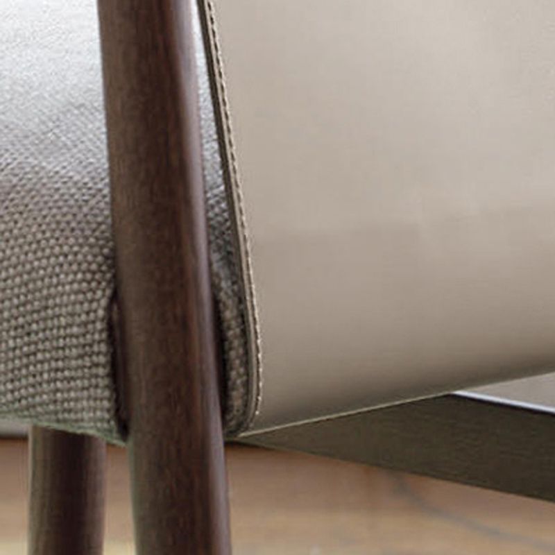 Dining Room Industrial Dining Chair Upholstered Solid Wood Side Chair Clearhalo 'Dining Chairs' 'Dining Tables & Seating' 'dining_chair' 'furn' 'furn_dining_chair' 'Furniture' 'Kitchen & Dining Furniture' 1200x1200_c7772ea7-03a5-49c4-bd1e-e5a13221478d