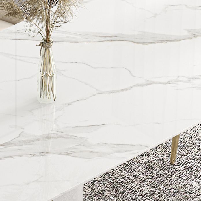 Luxury Sintered Stone Top Dining Set Rectangle 1/4/5/7 Pieces Dinette Table Set Clearhalo 'Dining Room Sets' 'Dining Tables & Seating' 'dining_room_set' 'furn' 'furn_dining_room_set' 'Furniture' 'Kitchen & Dining Furniture' 1200x1200_c777a37a-9139-4817-baa0-7974377fbccc