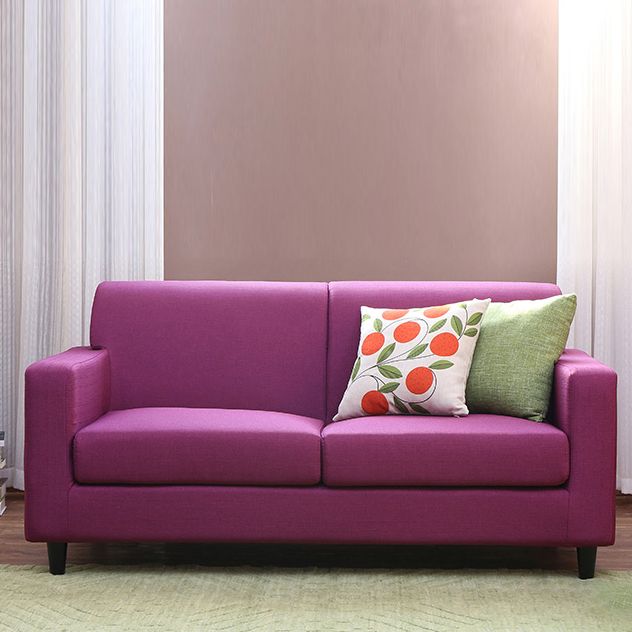 Woonkamer eigentijdse kussens standaard vierkante arm stationaire bank