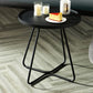 Mid-Century Metal Sled End Table Round Side Table for Living Room Clearhalo 'Coffee & Accent Tables' 'End & Side Tables' 'end_side_tables' 'furn' 'furn_end_side_tables' 'Furniture' 'Living Room Furniture' 1200x1200_c77af9c8-a58b-48b5-bd21-addf427d6505