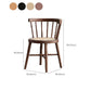 Industrial Side Chair Wood Windsor Back Dining Room Chair for Home