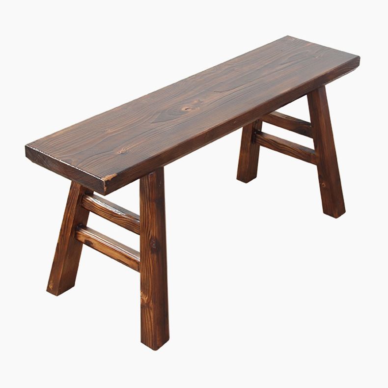 9.8 Inch Wide Contemporary Seating Bench Solid Wood Pine Bench Clearhalo 'Benches' 'Chairs & Seating' 'furn' 'furn_benches' 'Furniture' 'Living Room Furniture' 1200x1200_c77c1ce8-12ac-44c3-b953-422891a37e4f