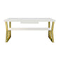 Glam Dormitory Writing Desk Rectangular Writing Desk with Metal Legs Clearhalo 'furn' 'furn_office_desk' 'Furniture' 'Office Desks' 'Office Furniture' 'office_desk' 1200x1200_c77ec8fe-f46b-40ac-8227-ccf0cebf8671