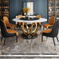 Traditional Luxury Round Dining Table Marble Indoor Table with Pedestal Base Clearhalo ' dining_table' 'Dining Tables & Seating' 'Dining Tables' 'furn' 'furn_dining_table' 'Furniture' 'furniture_dining_table' 'Kitchen & Dining Furniture' 'kitchen&dining_furn' 'kitchen' 'kitchen_dining_table' 1200x1200_c78139c3-b327-49fe-aba4-e36bf20f0660