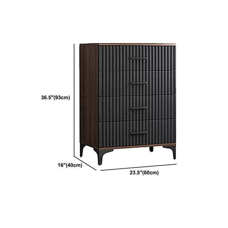 CHOSE D'ACCENDIE RECTANGE BALCK CONtemporaine avec des jambes en métal droit