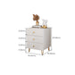 Drawer Storage Bedside Cabinet Engineered Wood Night Table for Bedroom
