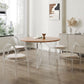 Modern 1/2/3/4/5 Pieces Dining Set Round Wood Dining Table for Dining Room Clearhalo 'Dining Room Sets' 'Dining Tables & Seating' 'dining_room_set' 'furn' 'furn_dining_room_set' 'Furniture' 'Kitchen & Dining Furniture' 1200x1200_c784ba8a-62b2-4a8e-ab04-4252a183bd25
