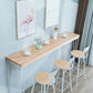 Natural Solid Wood Bar Table Modern Dining Table for Kitchen Living Room Clearhalo 'Bar Furniture' 'Bar Tables' 'bar_tables' 'furn' 'furn_bar_tables' 'Furniture' 'Kitchen & Dining Furniture' 1200x1200_c7885997-f96a-4234-9f96-b4d6678dd440