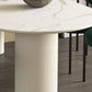 Stone Top Dining Table Traditional Luxury Dining Table with 3 Legs Clearhalo 'Dining Tables & Seating' 'Dining Tables' 'dining_table' 'furn' 'furn_dining_table' 'Furniture' 'furniture_dining_table' 'Kitchen & Dining Furniture' 'kitchen' 'kitchen_dining_table' 1200x1200_c78d6b8a-1bf9-4291-872f-ae9d19df5baa