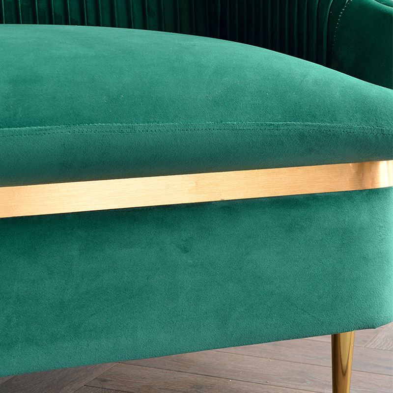 29.5"H Microsuede / Velvet Solid Color Sloped Arm Sofa for Living Room Clearhalo 'furn' 'furn_sofas' 'Furniture' 'furniture_sofas' 'Living Room Furniture' 'Sofa' 'sofas' 1200x1200_c78dec2f-def0-4dbd-a83b-b34030ff1528