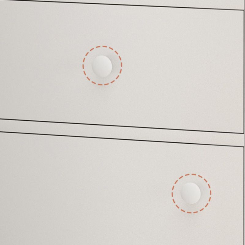 Contemporary Wooden Cabinet with 1 Door and Drawer Corner Cabinet