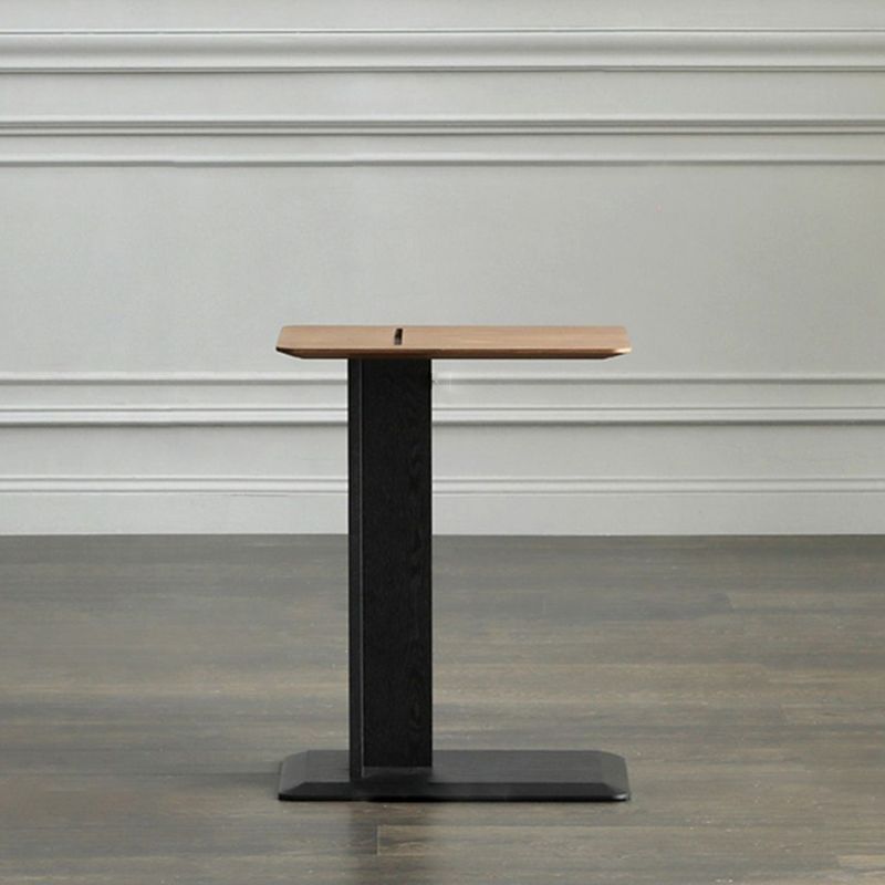 Modern Accent Side Table Wood Square Pedestal Side Table for Living Room Clearhalo 'Coffee & Accent Tables' 'End & Side Tables' 'end_side_tables' 'furn' 'furn_end_side_tables' 'Furniture' 'Living Room Furniture' 1200x1200_c79370ce-6250-4c08-b3b0-307f7bec96c9