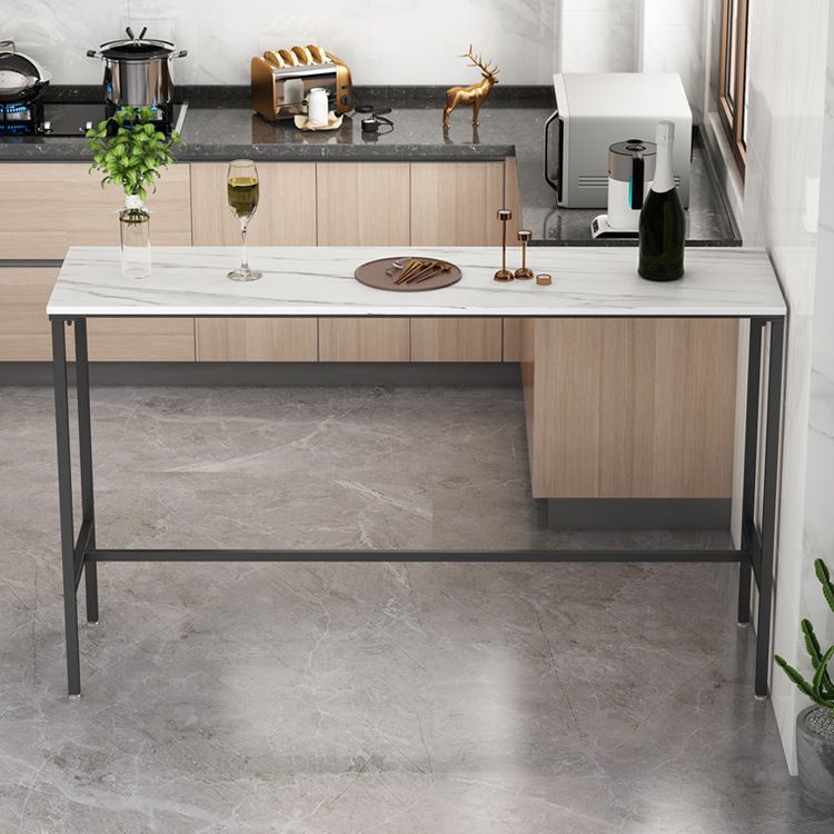 Modern Bar Table Set 1/2/3/5 Pieces Metal Bar Table with High Stools Clearhalo 'Bar Furniture' 'furn' 'furn_home_bar_bar_sets' 'Furniture' 'Home Bars & Bar Sets' 'home_bar_bar_sets' 'Kitchen & Dining Furniture' 1200x1200_c79394f1-90ca-4d41-92db-1425d81f8984