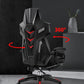 Black Nylon Frame Modern Gaming Chair Swivel Computer Desk Chair with Padded Arms Clearhalo 'furn' 'furn_office_chair' 'Furniture' 'furniture_office_chair' 'Office Chairs' 'Office Furniture' 'office_chair' 1200x1200_c797d5ad-a627-4633-ab4b-90e1239fb564