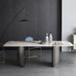 Simplicity Rectangle Dining Room Table Sintered Stone Table with Double Pedestal Clearhalo ' dining_table' 'Dining Tables & Seating' 'Dining Tables' 'furn' 'furn_dining_table' 'Furniture' 'furniture_dining_table' 'Kitchen & Dining Furniture' 'kitchen&dining_furn' 'kitchen' 'kitchen_dining_table' 1200x1200_c797eaf6-4e13-4336-acbf-235c09411844