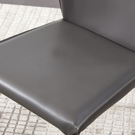 Contemporary Kitchen Dining Side Chair Matte Finish Dining Chair Clearhalo 'Dining Chairs' 'Dining Tables & Seating' 'dining_chair' 'furn' 'furn_dining_chair' 'Furniture' 'Kitchen & Dining Furniture' 1200x1200_c79d1d59-47df-4ad8-b6a1-9ddef213db7f