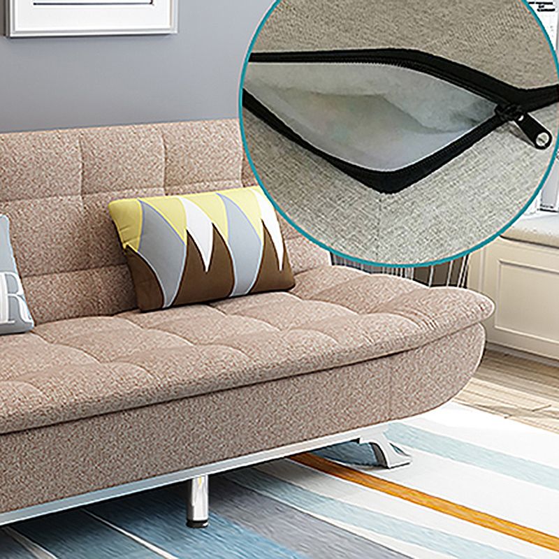 74.80" W √ó 33.46" D √ó 35.43" H Biscuit Back Armless Sofa with Convertible Clearhalo 'furn' 'furn_sofas' 'Furniture' 'furniture_sofas' 'kitchen' 'kitchen_sofas' 'Living Room Furniture' 'Sofa' 'sofas' 1200x1200_c79d77af-1877-4de4-b3e3-f1238193935c