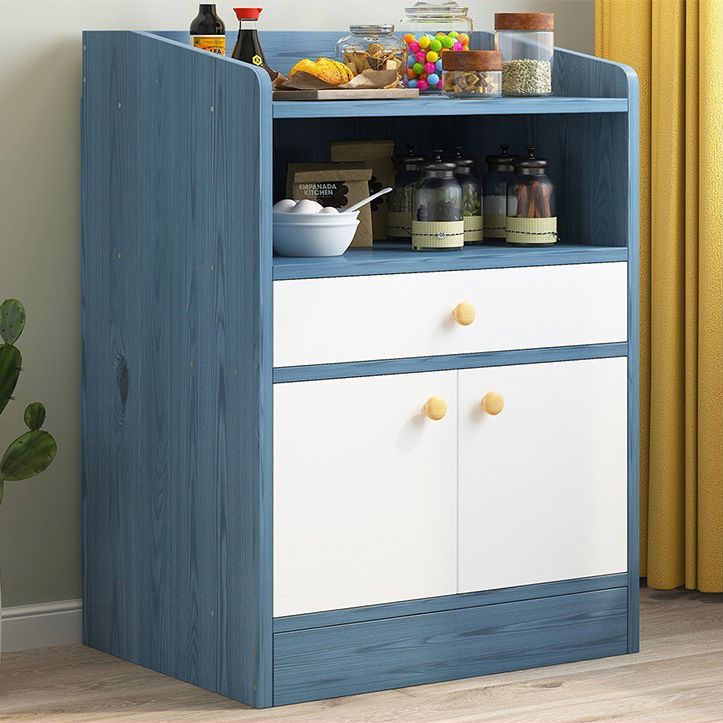 Wood Kitchen Sideboard Cabinet Modern Credenza with Drawer and Storage Clearhalo 'buffet_sideboard' 'Buffets & Sideboards' 'furn' 'furn_buffet_sideboard' 'Furniture' 'furniture_buffet_sideboard' 'Kitchen & Dining Furniture' 1200x1200_c79e747c-d643-491f-8b92-b320655c3507