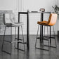 Glam Metal Counter Height Stool with Cushion Bar Stool for Indoor Clearhalo 'Bar Furniture' 'Bar Stools' 'bar_stools' 'furn' 'furn_bar_stools' 'Furniture' 'Kitchen & Dining Furniture' 1200x1200_c7a128b8-2fd9-434a-900e-916a5a8bdee7