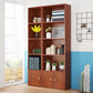 Closed Wooden Bookshelf Modern Home Living Room Standard Bookcase with Door Clearhalo 'Bookcases' 'furn' 'furn_bookcases' 'Furniture' 'Office Furniture' 1200x1200_c7a234cd-8477-4b46-9006-9116acc3f8c5