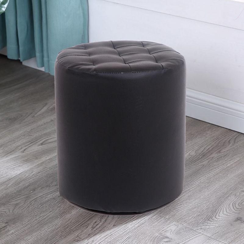 Dark Brown Modern Pouf Stain Resistant Round Pouf for Drawing Room Clearhalo 'furn' 'furn_ottomans_poufs' 'Furniture' 'Living Room Furniture' 'Ottomans & Poufs' 'ottomans_poufs' 1200x1200_c7a2e881-fc6c-41c2-8150-21ad13e79493