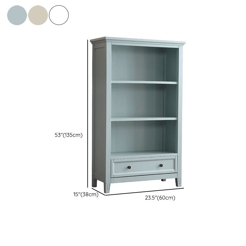 Modern gesloten achterste standaard boekplank houten boekenkast voor studieruimte