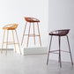Industrial Metal Barstool Counter Stool Footrest Metal Furniture in Matte Finish Clearhalo 'Bar Furniture' 'Bar Stools' 'bar_stools' 'furn' 'furn_bar_stools' 'Furniture' 'Kitchen & Dining Furniture' 1200x1200_c7a4b865-6bd0-480f-a266-78765c8ef580