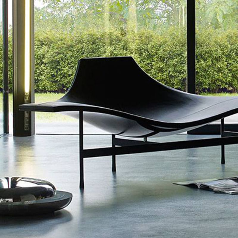 Modern Chaise Lounge Couch Solid Color Chaise Lounge for Living Room Clearhalo 'Chairs & Seating' 'Chaise Lounge' 'chaise_lounge' 'furn' 'furn_chaise_lounge' 'Furniture' 'Living Room Furniture' 1200x1200_c7a4cac9-016e-4d0d-afe5-51701b8760c4