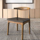 Juego de comedor moderno de 1/10 piezas, mesa de comedor rectangular de madera de pino para cafetería