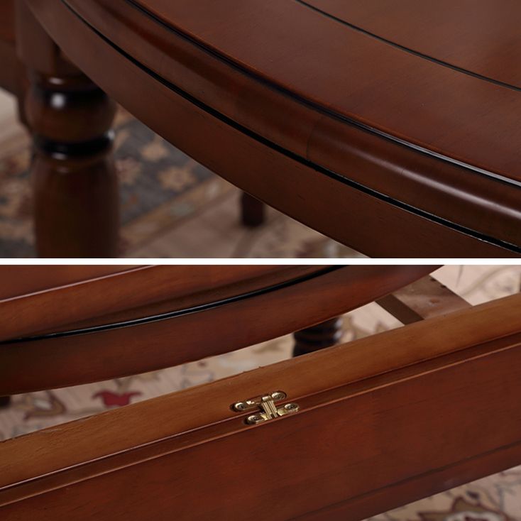 Modern Solid Wood Extendable Table Standard Brown Dining Table for Kitchen Clearhalo ' dining_table' 'Dining Tables & Seating' 'Dining Tables' 'furn' 'furn_dining_table' 'Furniture' 'furniture_dining_table' 'Kitchen & Dining Furniture' 'kitchen&dining_furn' 'kitchen' 'kitchen_dining_table' 1200x1200_c7a80fb1-65e0-4151-be91-f03323390678