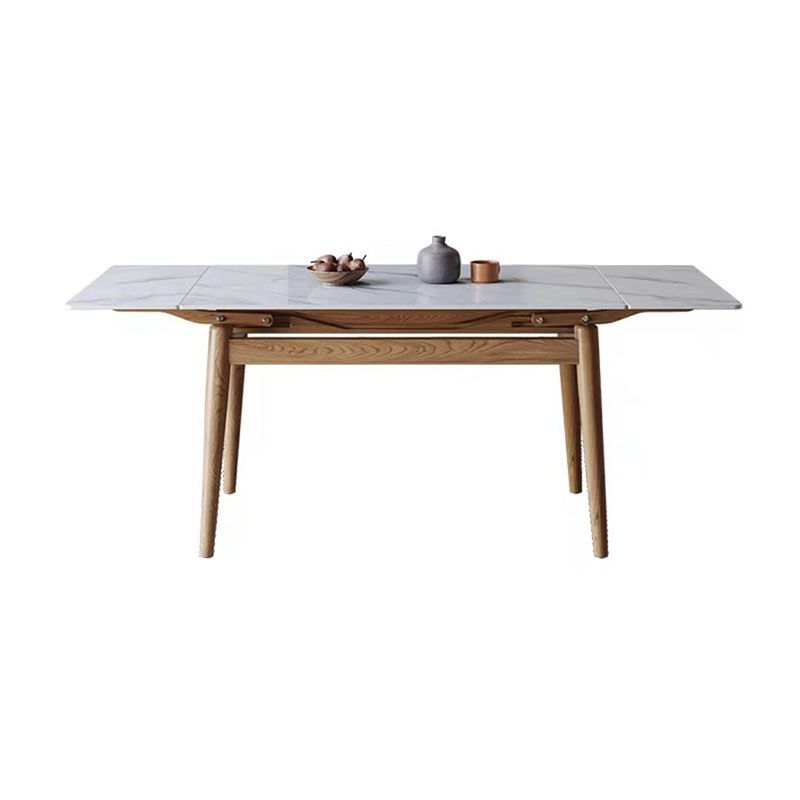 Modern Rectangle Dining Table Set 1/4/5/7 Pieces Dinette Set with Wooden Frame Clearhalo 'Dining Room Sets' 'Dining Tables & Seating' 'dining_room_set' 'furn' 'furn_dining_room_set' 'Furniture' 'Kitchen & Dining Furniture' 1200x1200_c7a9087c-609b-4c31-8d9e-6e449eac7d11